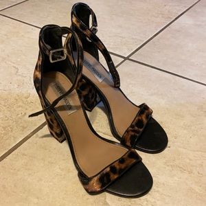 Steve Madden animal print  heels